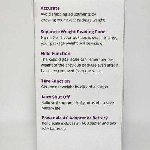 Rollo Shipping Scale for Packages - Cheap Fitting