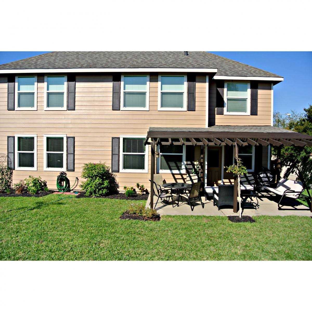 H Builders Edge Standard Cathedral Top Center Mullion Open Louver Shutters Includes Matching Installation - Cheap Fitting