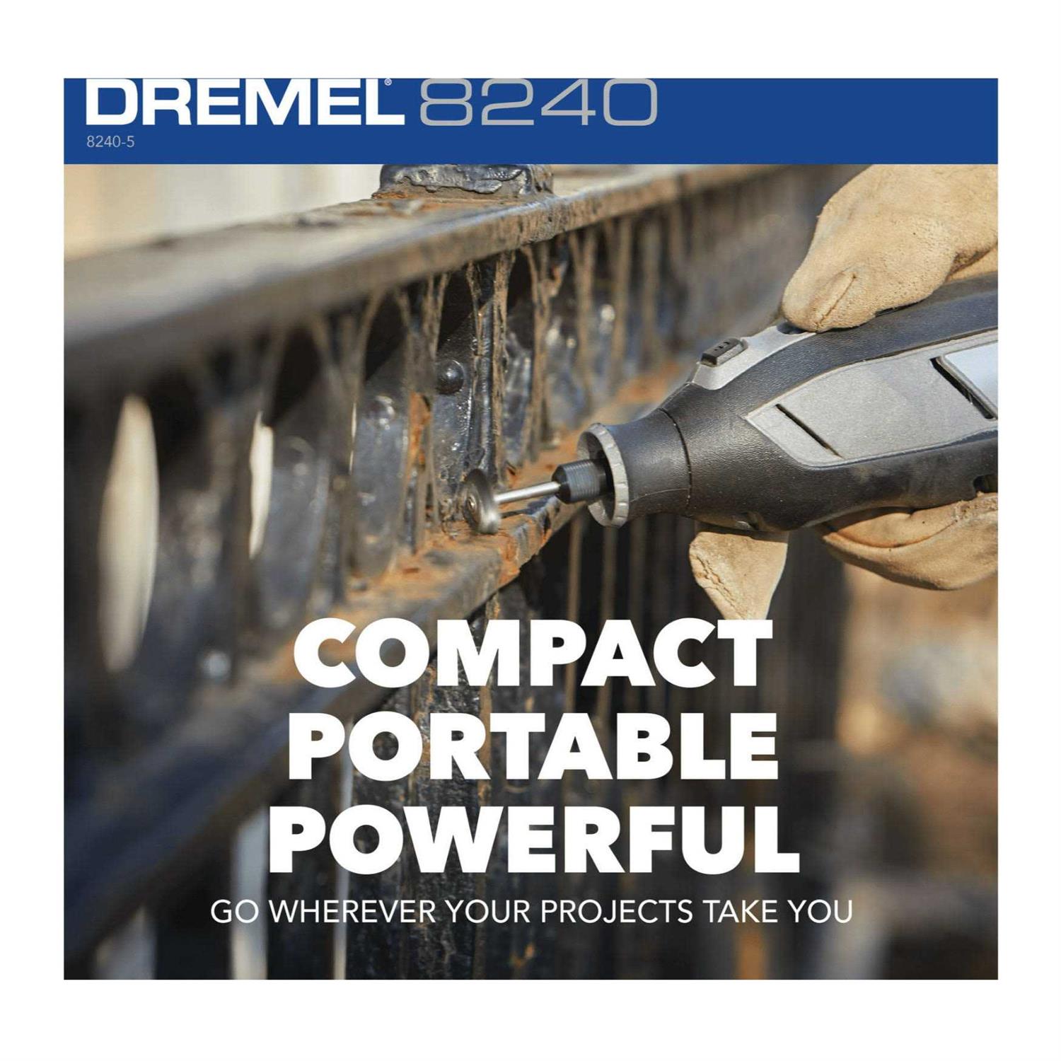 Dremel 8240 Lithium-Ion Battery Cordless Rotary Tool Kit 8240-DR-RT - Cheap Fitting