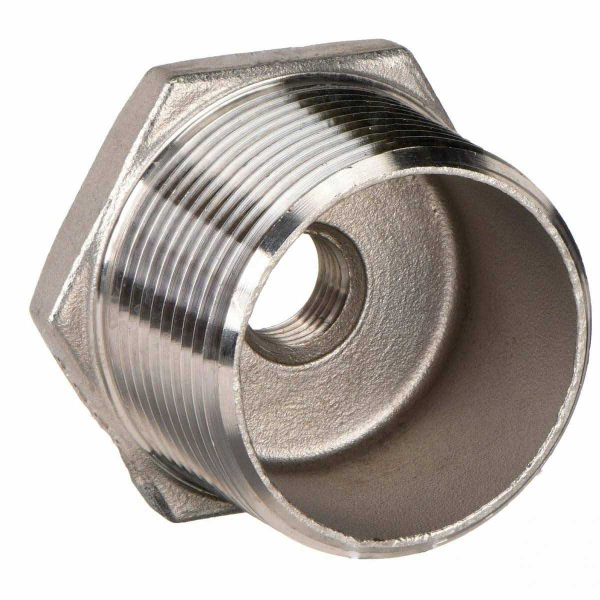 ZORO SELECT Hex Reducing Bushing 316 SS 600B113N020012 - Cheap Fitting