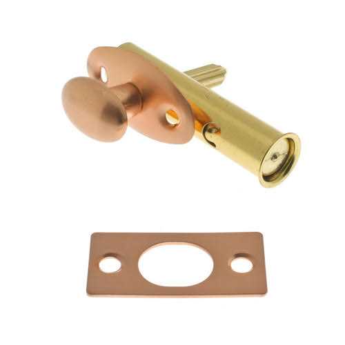 idh by St. Simons Solid Brass Mortise Door Bolt - Cheap Fitting