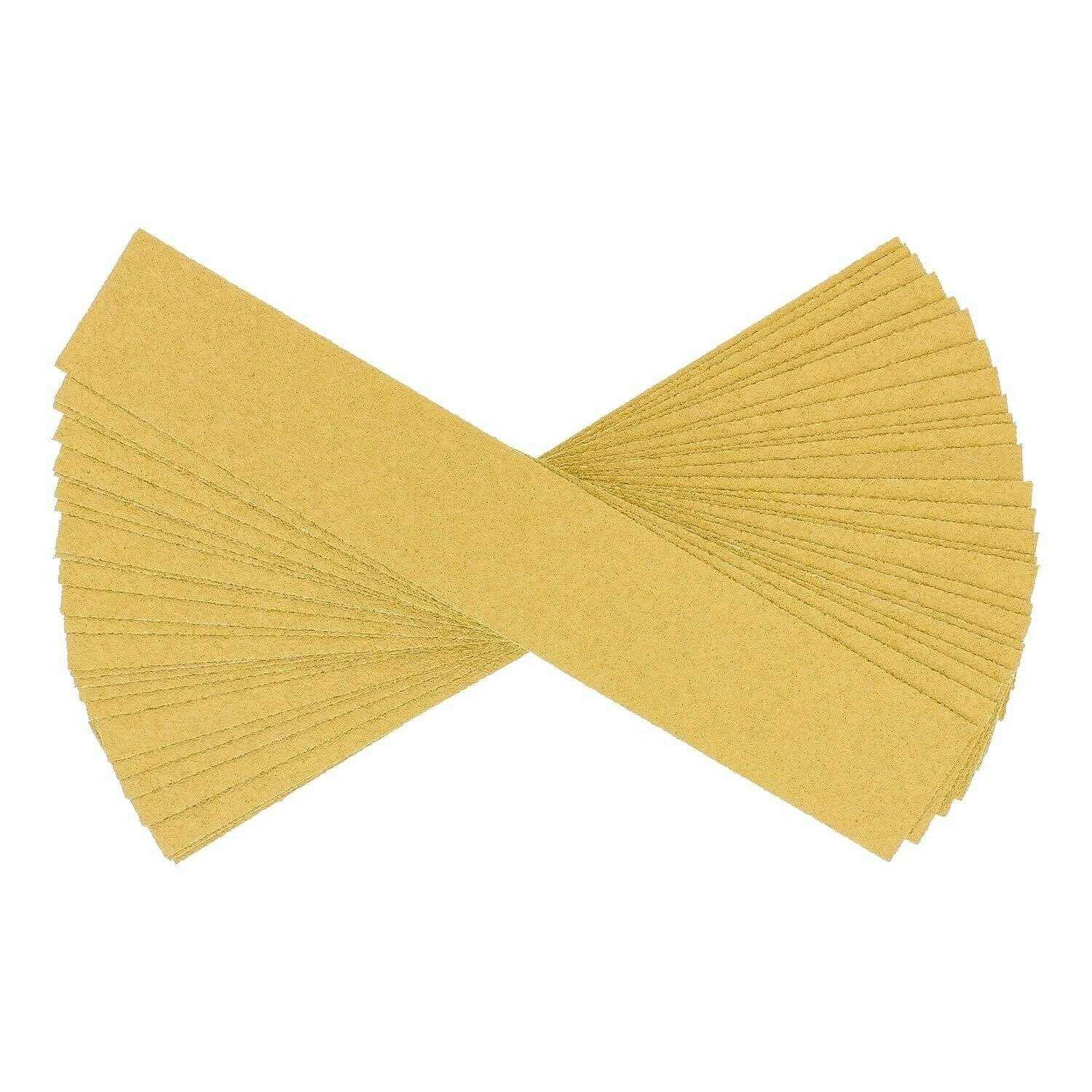 Dura-Gold Premium Grit Gold Pre-Cut PSA Longboard Sandpaper Sheets - Cheap Fitting