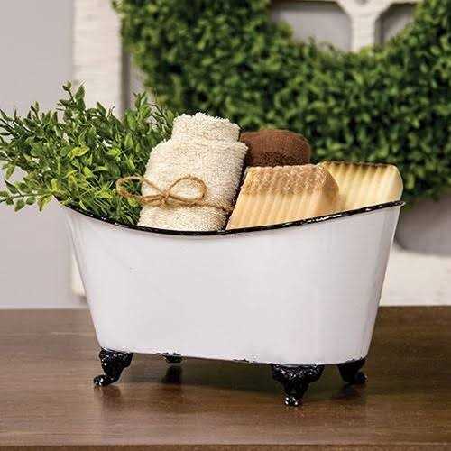 White Metal Bathtub - Cheap Fitting