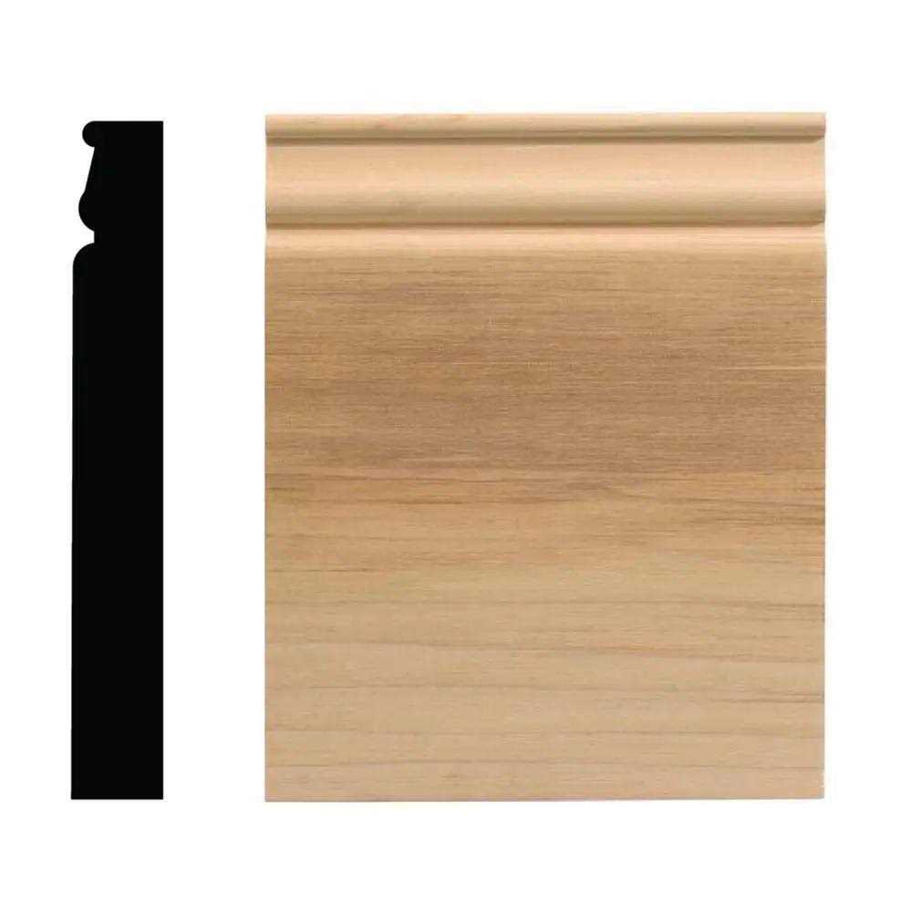 Ornamental Mouldings 940PB 1-1/16 in. x 6-1/2 in. x 8 in. White Hardwood Plinth Block Moulding - Cheap Fitting