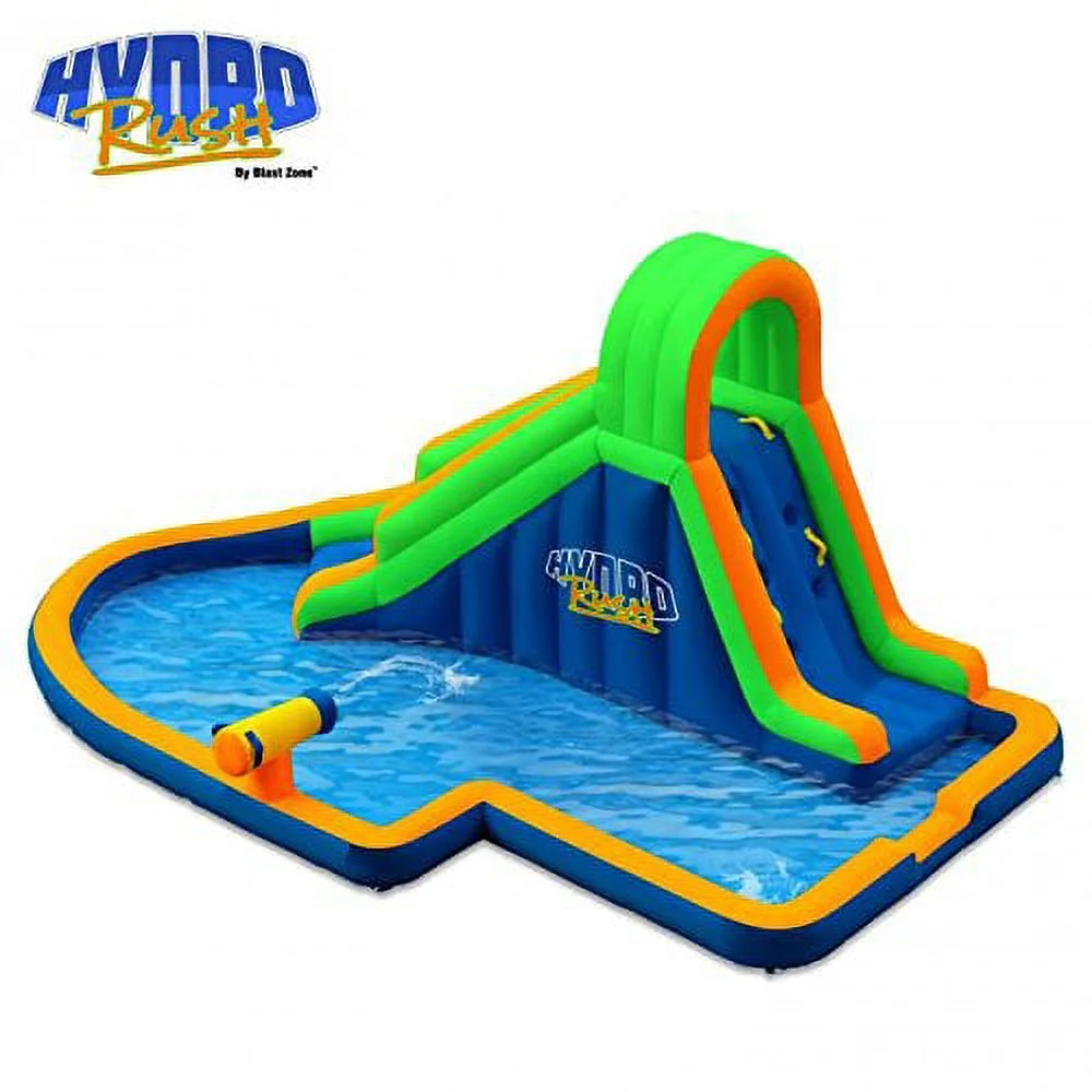 Blast Zone Hydro Rush 19' Inflatable Water Slide - Cheap Fitting