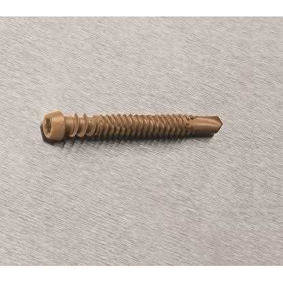 Starborn Pro Plug No. 10 x 2-3/4 in. L Star Star Head Epoxy Coated Carbon Steel Deck Screws - Cheap Fitting