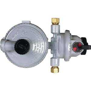 JR Products 07-31525 Compact Low Pressure Two-Stage Automatic Changeover Regulator - Cheap Fitting