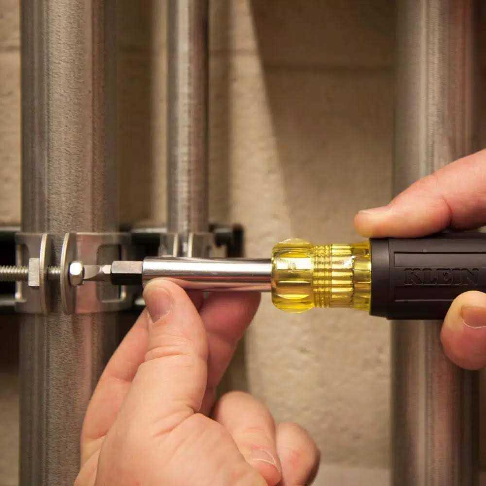 Klein Tools Multi-Bit Screwdriver/Nut Driver 32557 - Cheap Fitting