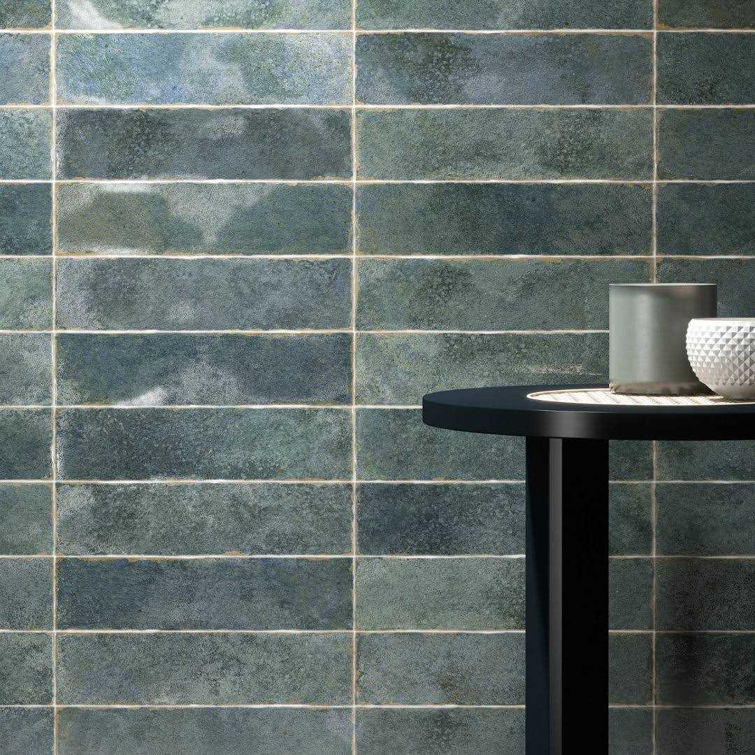 Mandalay 2.95 in. x 11.81 in. Polished Ceramic Subway Wall Tile Ivy Hill Tile - Cheap Fitting