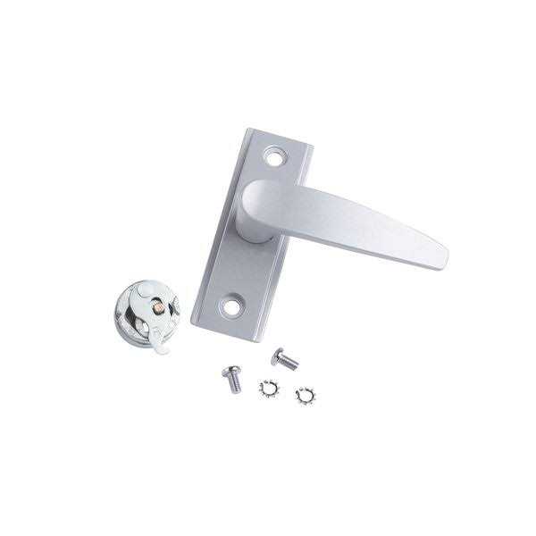 Global Door Controls Aluminum Store Front Lever Handle - Cheap Fitting
