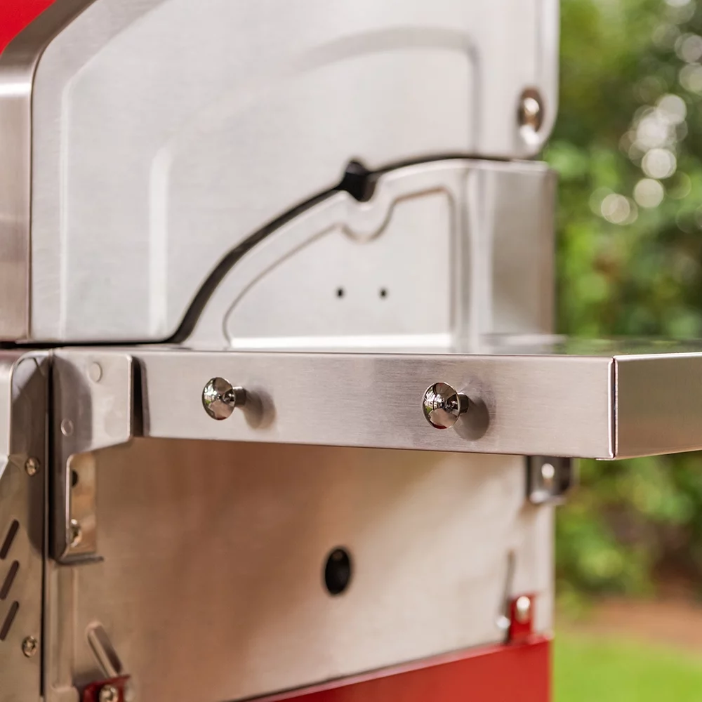 Nexgrill Deluxe 2-Burner Propane Gas Grill w/ 2 Foldable Shelves, Outdoor Cooking, Patio, BBQ, Silver & Black - Cheap Fitting