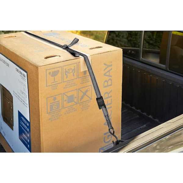 Husky 1 in. x 10 ft. Cam Buckle Tie-Down Straps with S Hook - Cheap Fitting