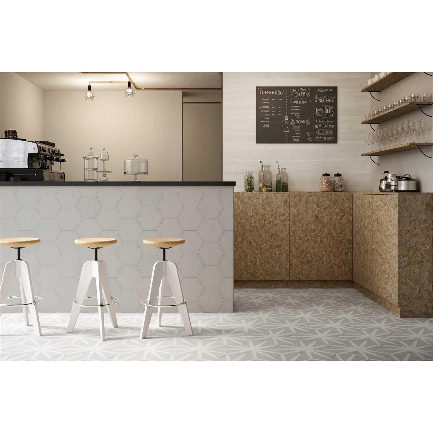 Bedrosians Allora Matte Porcelain Tile 3 x 24 - Cheap Fitting