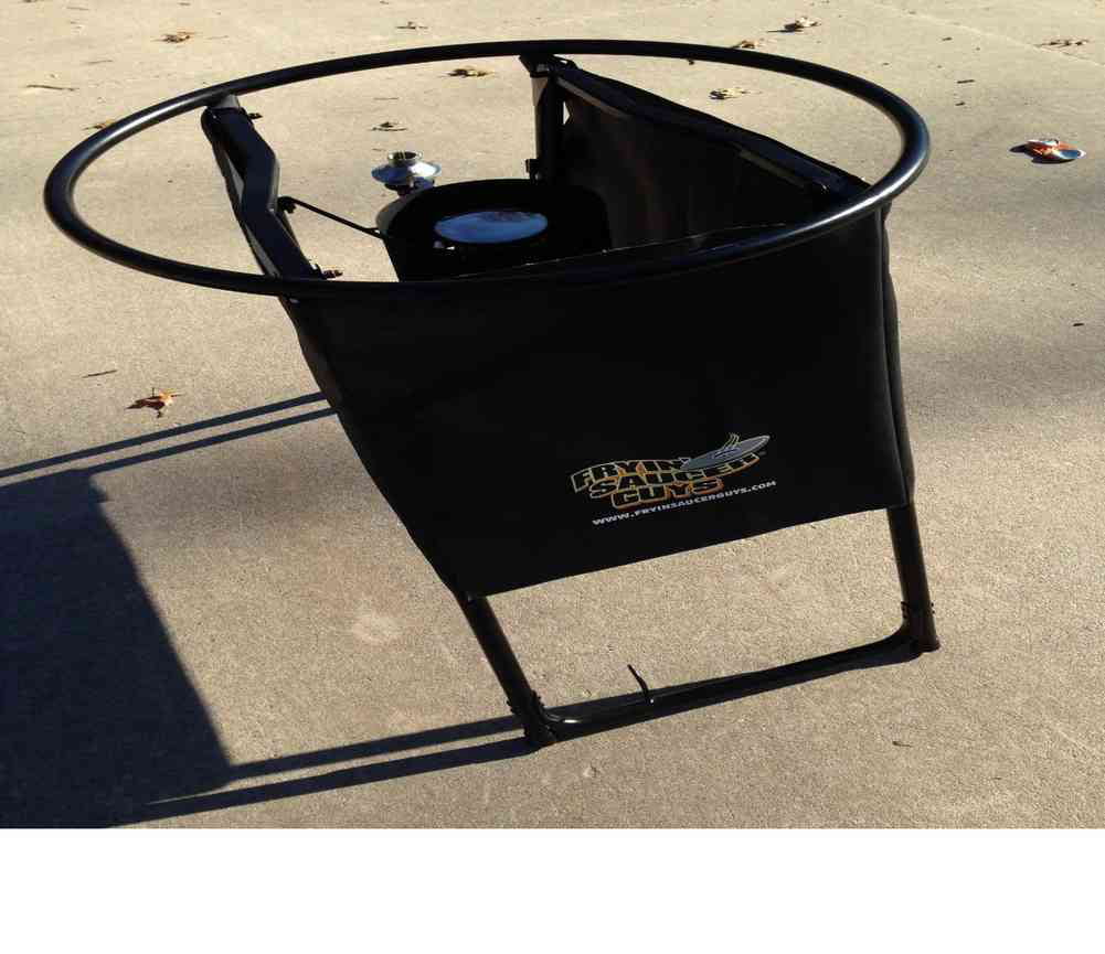 Fryin' Saucer Outdoor Portable Propane Deep Fryer, Camping Grill & More FS-1307 - Cheap Fitting