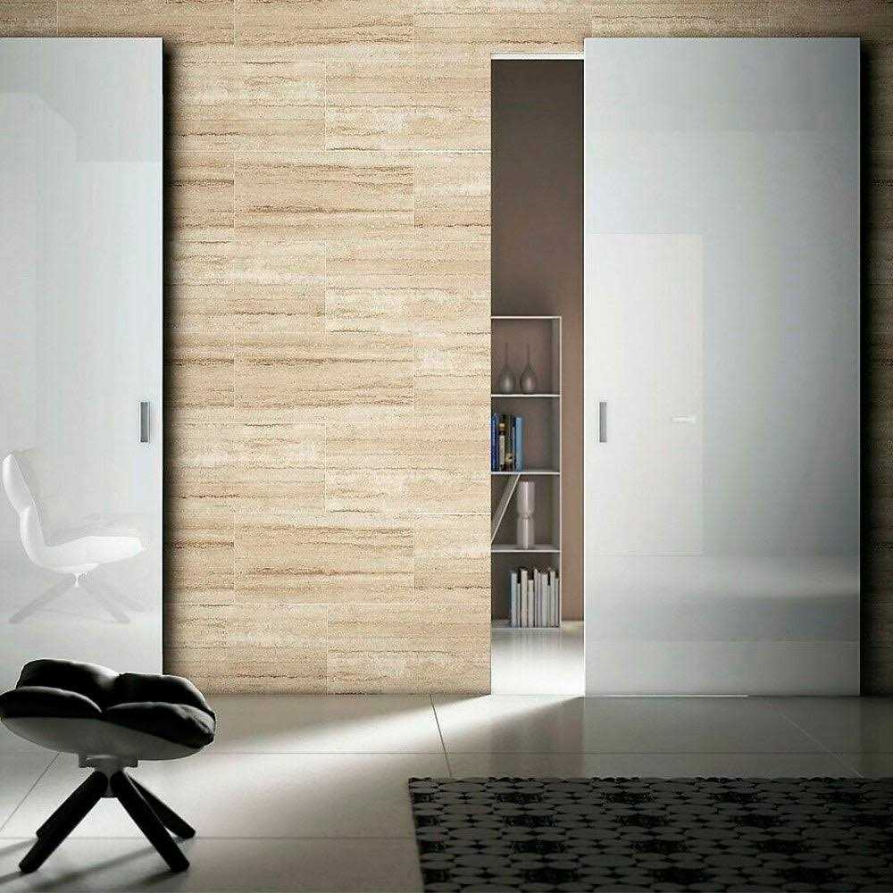 Magic 2 Wall Mount Sliding System for Wood Doors Milcasa - Cheap Fitting