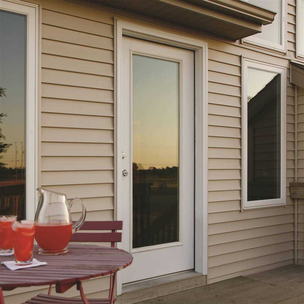 ODL 1-lite Clear Low-E Glass 8 in. x 64 in. x 1 in. Full Side lite with White Frame Replacement Glass Panel - Cheap Fitting