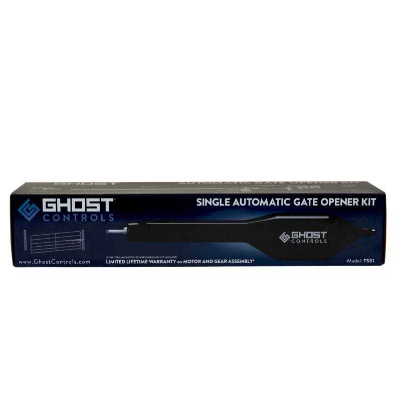 Ghost Controls Single Automatic Gate Opener Kit TSS1 - Cheap Fitting