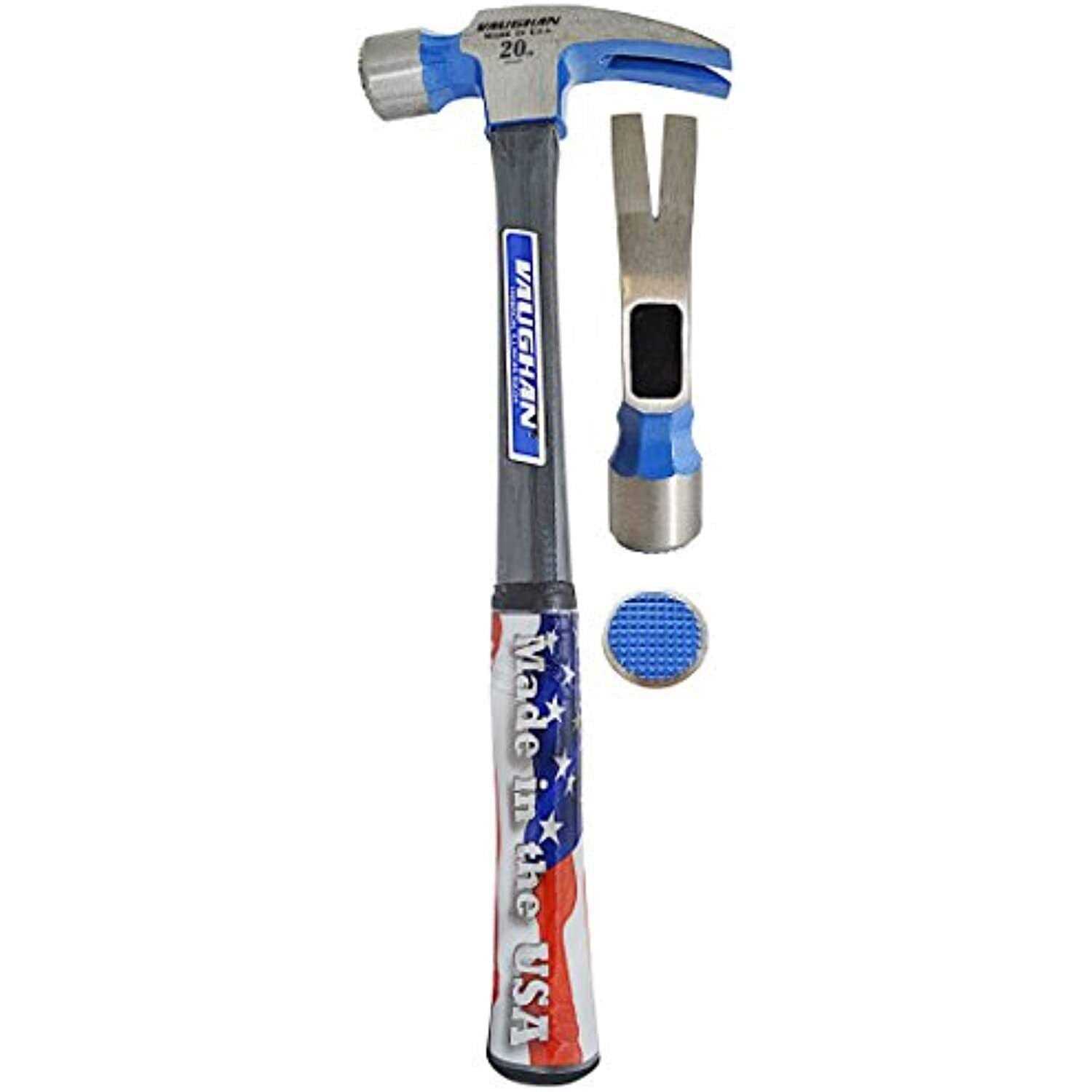 Vaughan 20 oz. Milled Face Fiberglass Rip Hammer FS999ML - Cheap Fitting