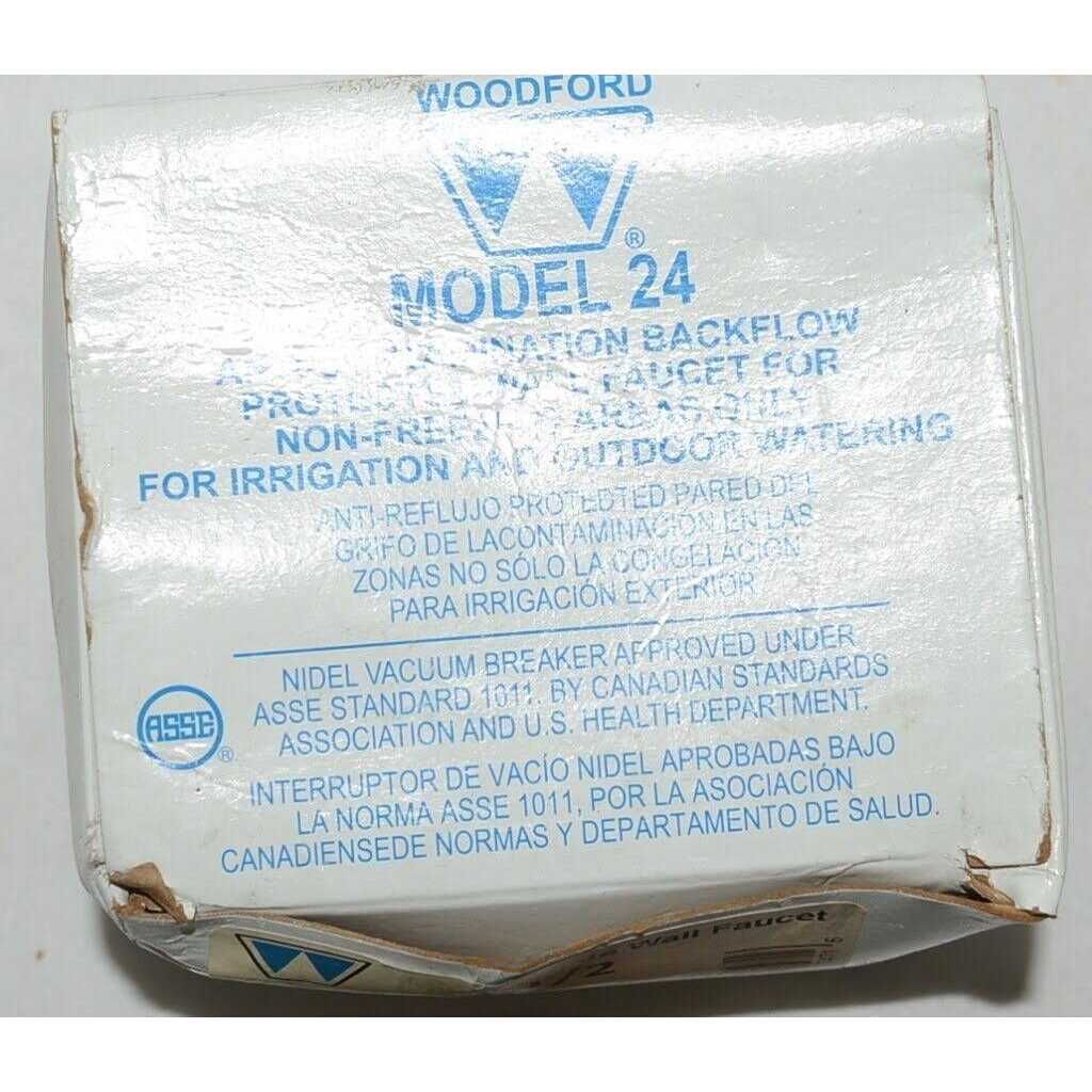 Woodford 24P1/2 Mild Climate Wall Faucet - Cheap Fitting