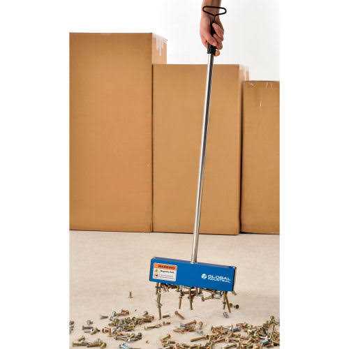 Global Industrial Magnetic Nail Sweeper With Release - Cheap Fitting