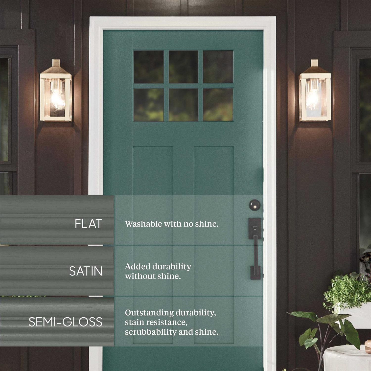 HGTV Home by Sherwin-Williams Everlast Satin Base 1 Self-Cleaning Paint - Cheap Fitting