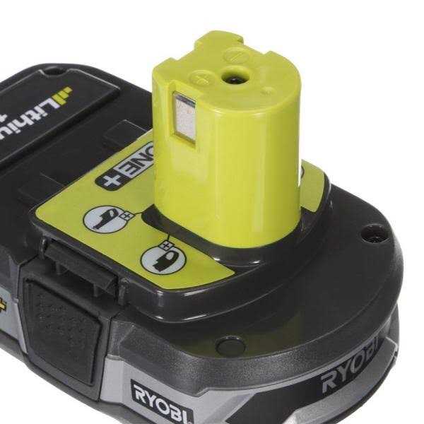 Ryobi P107 One+ 18 Volt Compact Lithium Ion 1.5 Ah Battery - Cheap Fitting