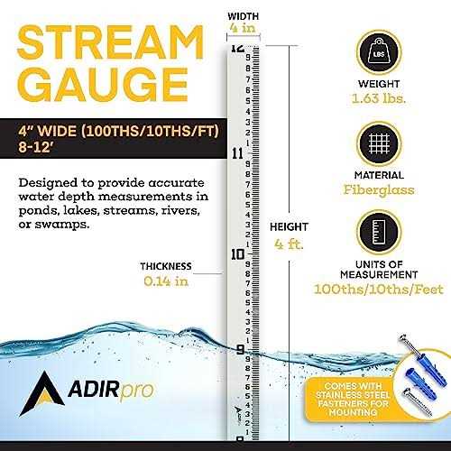 AdirPro Stream Gauge Measuring - Cheap Fitting