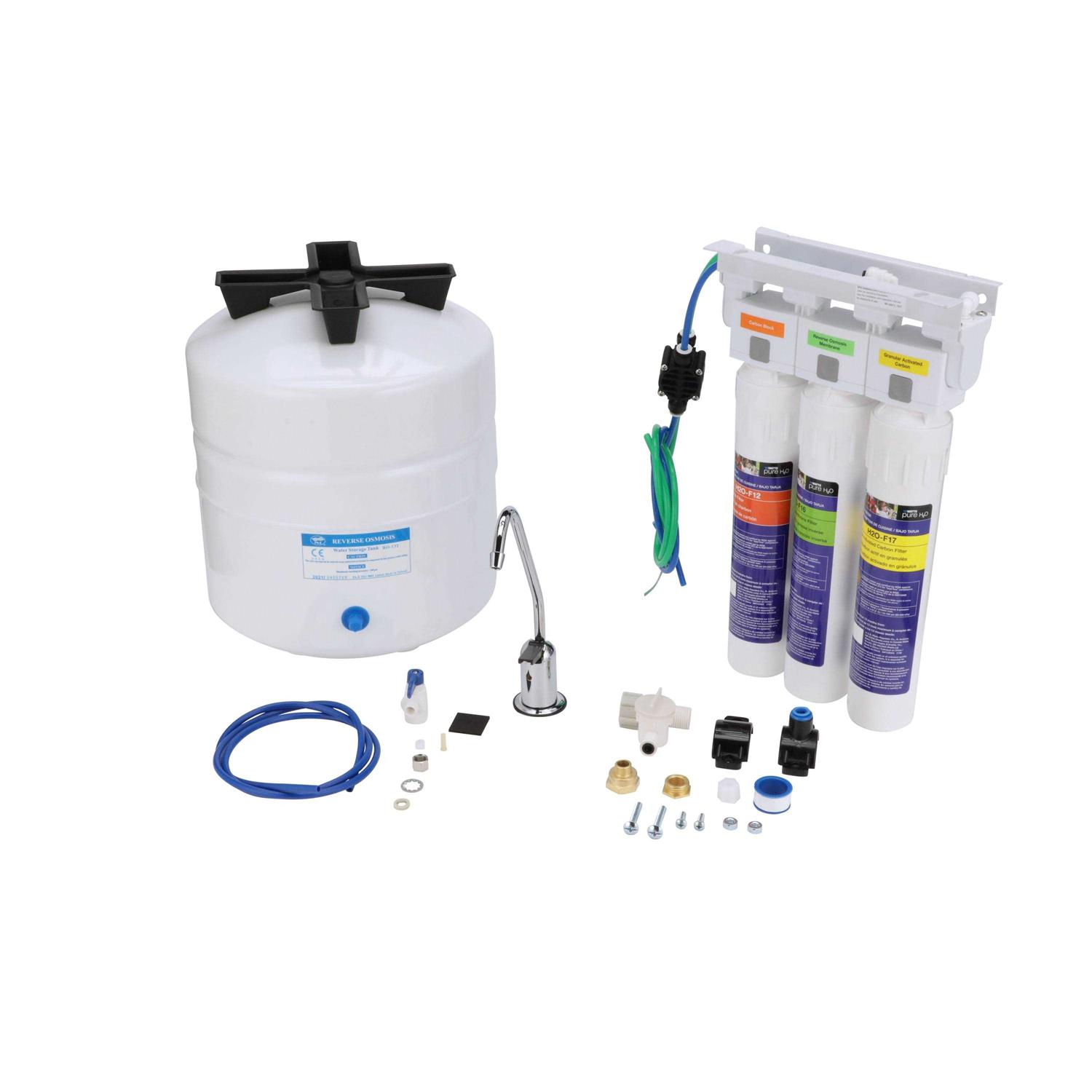 Watts Stage 3 Under Sink Reverse Osmosis Water Filter System For ezH2O - Cheap Fitting