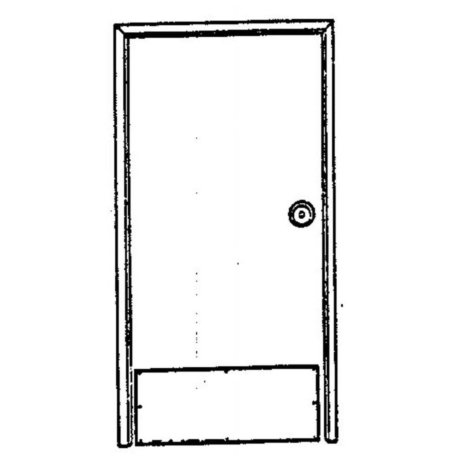 Tell Door Kickplate 30 x 6 DT100055 - Cheap Fitting
