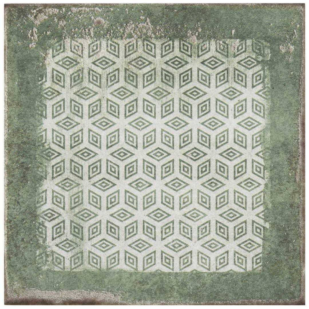 Ivy Hill Tile Santa Fe Deco 7.87 in. x 7.87 in. Matte Porcelain Floor and Wall Tile - Cheap Fitting