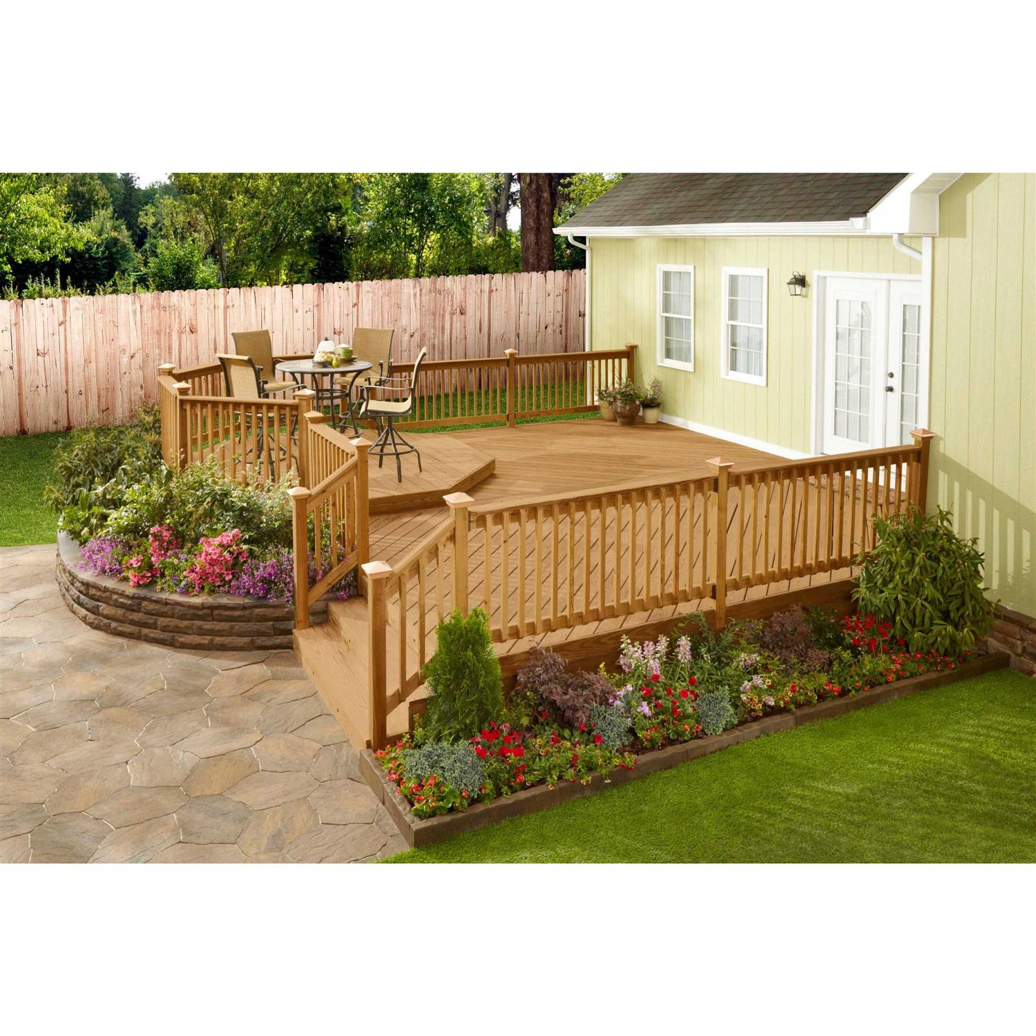 Severe Weather 2-in x 42-in Pressure Treated Brown Wood Square Deck Baluster P42DA1T15EL - Cheap Fitting