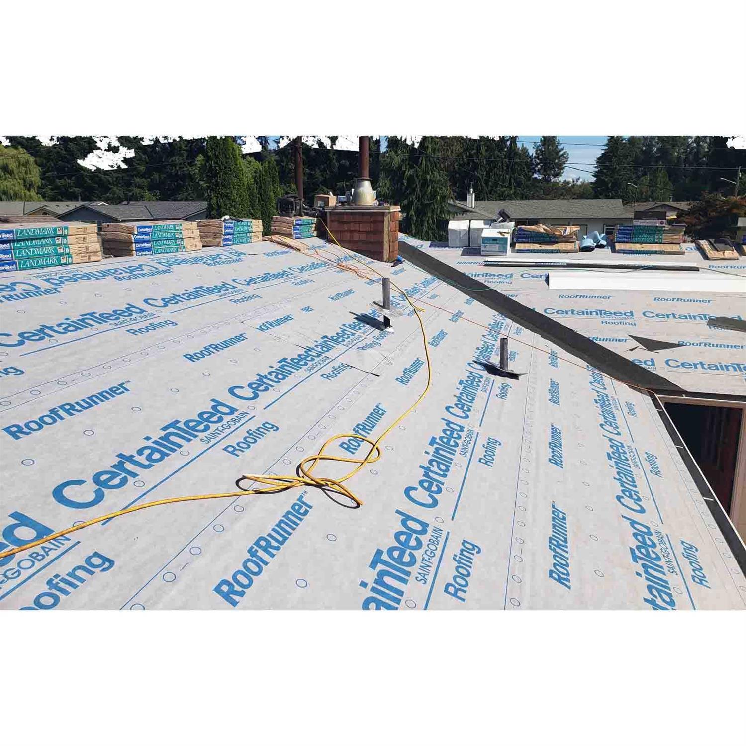 CertainTeed Roof Runner Synthetic Underlayment - Cheap Fitting