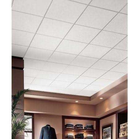 Armstrong Ceiling Tile 1772 24 in x 24 in Square Lay-in - Cheap Fitting