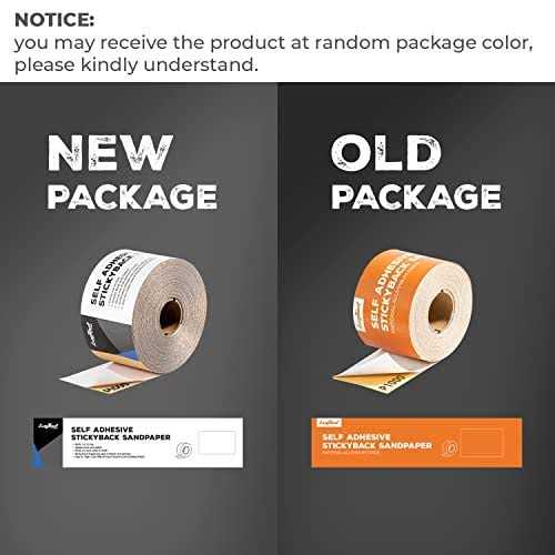 60-1000 Grit Sandpaper Roll - Cheap Fitting