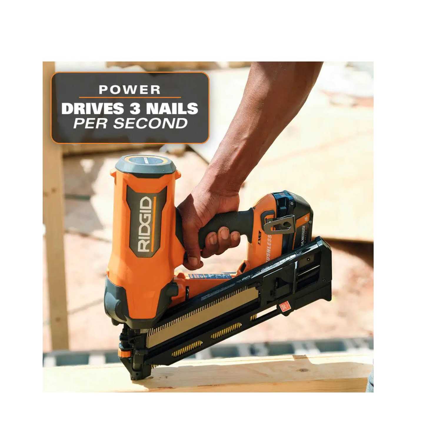 RIDGID 18V Brushless Cordless 30-Degree 3-1/2 in. Framing Nailer - Cheap Fitting