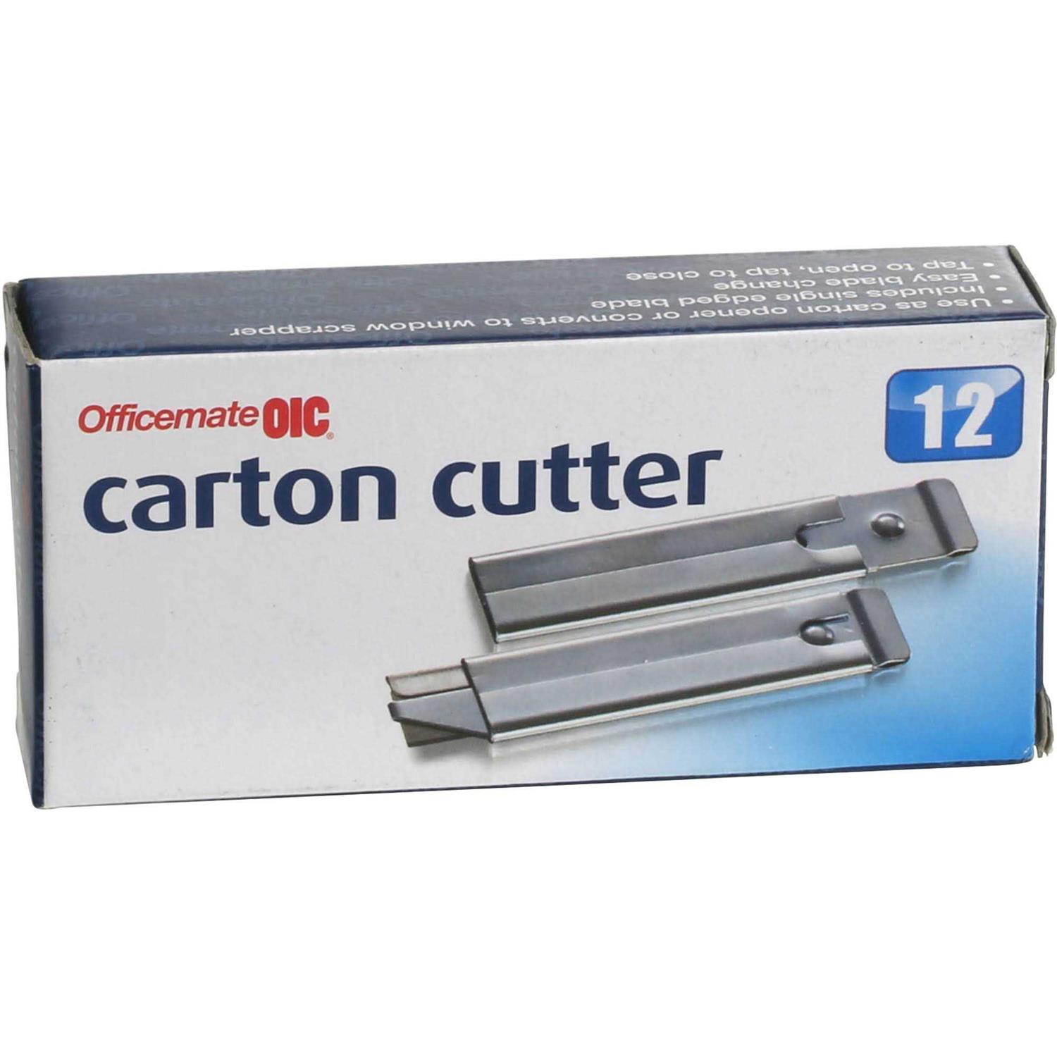 Officemate Single-Sided Razor Blade Carton Cutter - Cheap Fitting