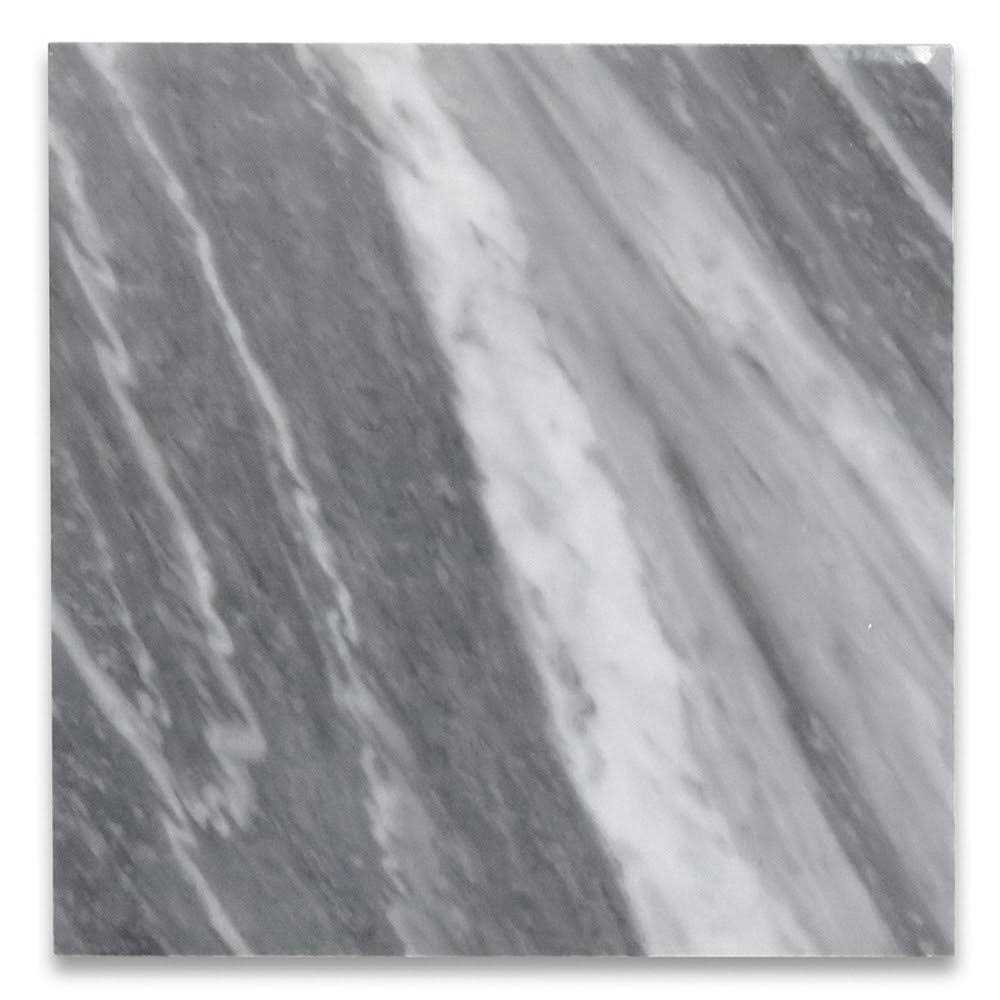 Bardiglio 12 x 12 Marble Grid Mosaic Wall & Floor Tile Marble Online - Cheap Fitting