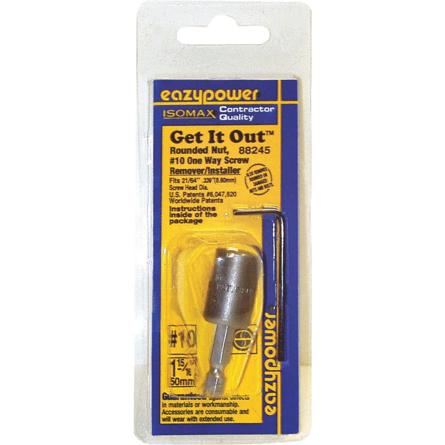 Eazypower 88245 One Way Screw Remover - Cheap Fitting