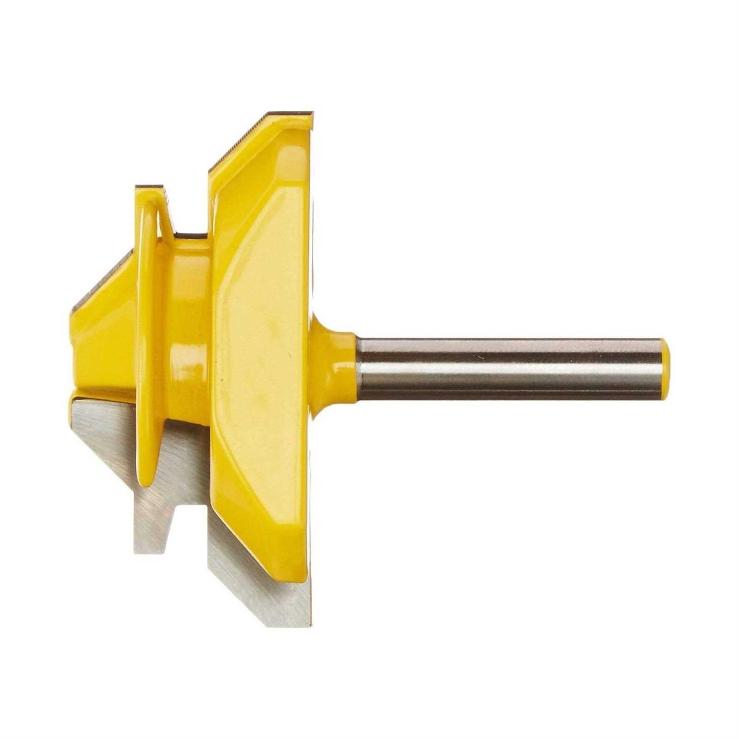 Yonico Lock Miter up to 3/4 in. Stock Carbide Tipped Router Bit - Cheap Fitting