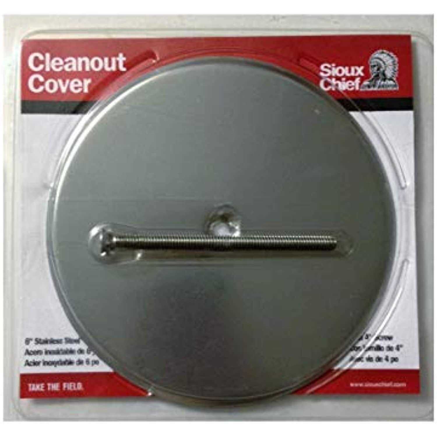 Sioux Chief Stainless Steel Cleanout Cover Kit 870-6PK1 - Cheap Fitting