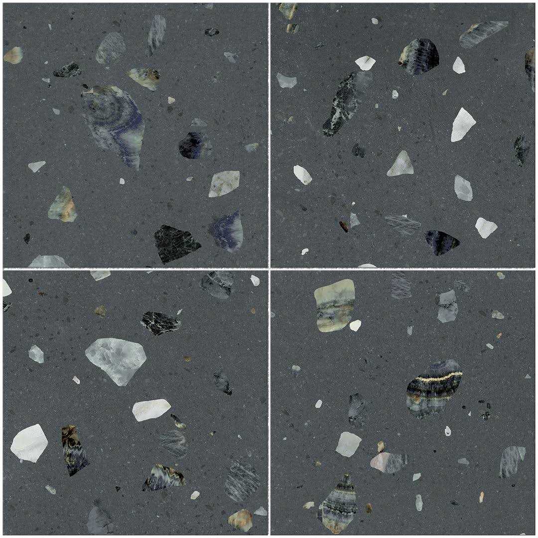 MOLOVO Terrazo 8.03 in. x 8.03 in. Matte Porcelain Floor and Wall Tile - Cheap Fitting