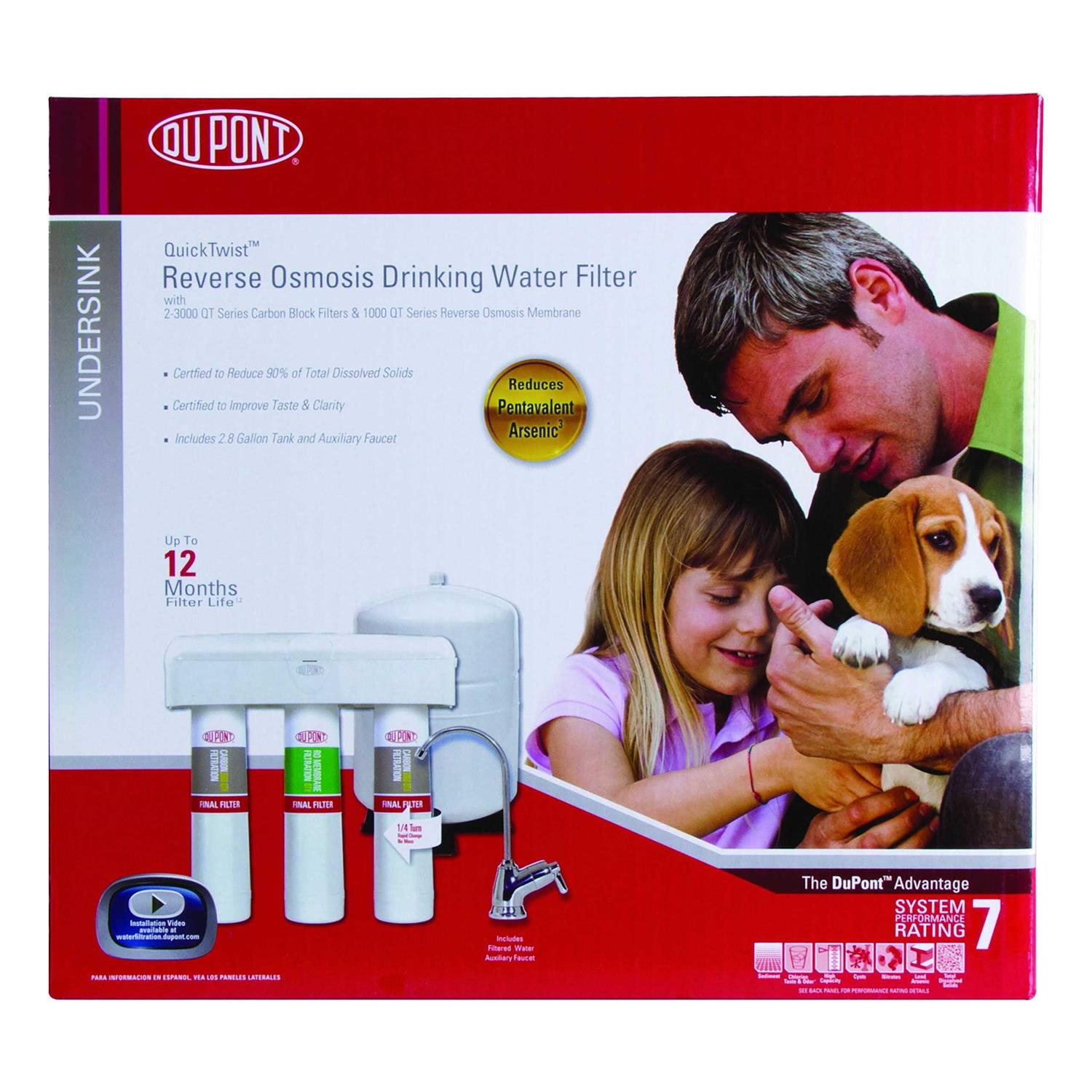 Dupont WFRO60X Reverse Osmosis Drinking Water Filtration System - Cheap Fitting