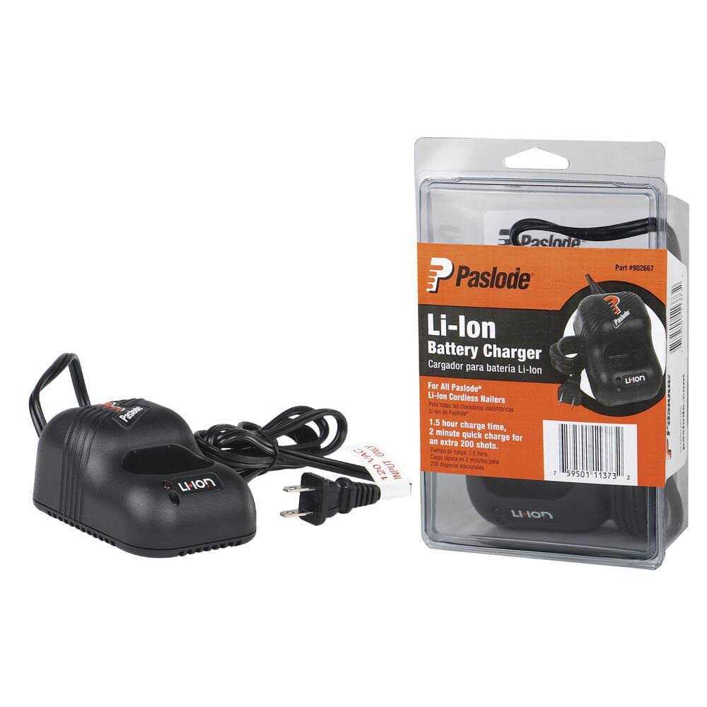 Paslode Lithium-Ion Battery Charger 902667 - Cheap Fitting