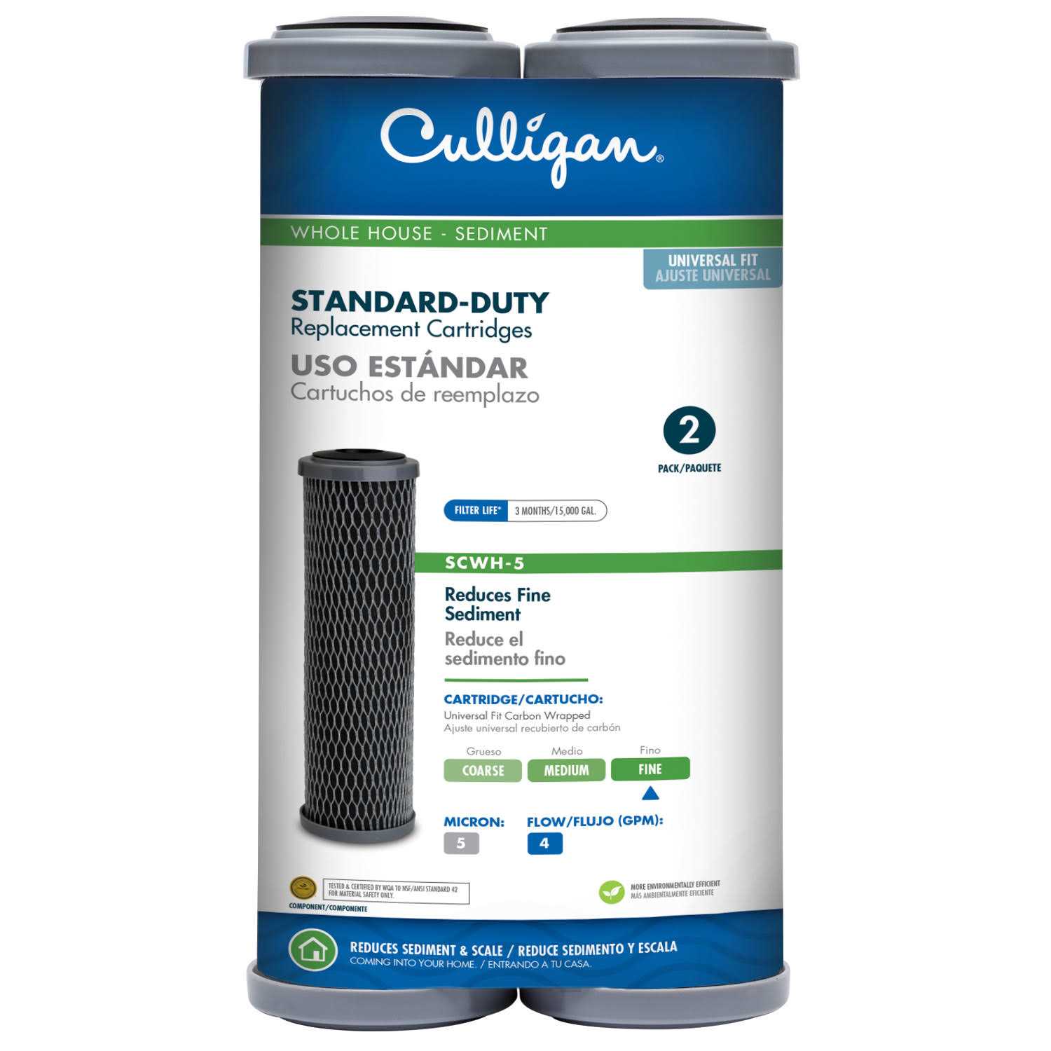 Culligan SCWH-5 Water Filter Cartridge - Cheap Fitting