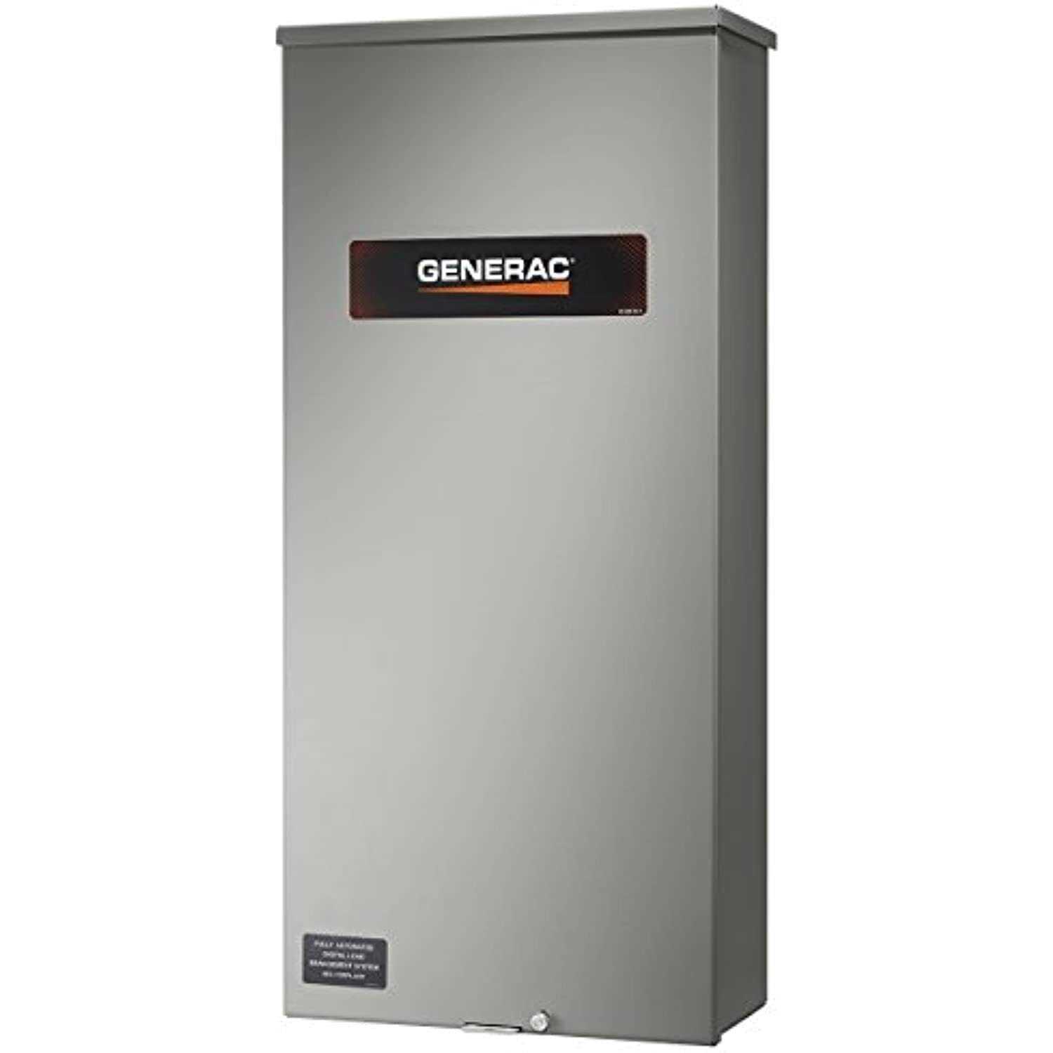 Generac 100 Amp Service Rated Automatic Transfer Switch RXSW100A3 - Cheap Fitting