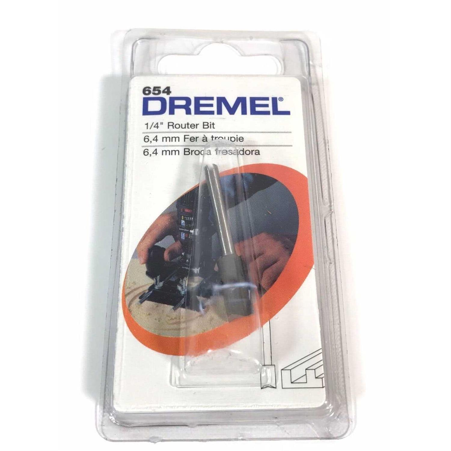 Dremel Straight Router Bit 654 - Cheap Fitting