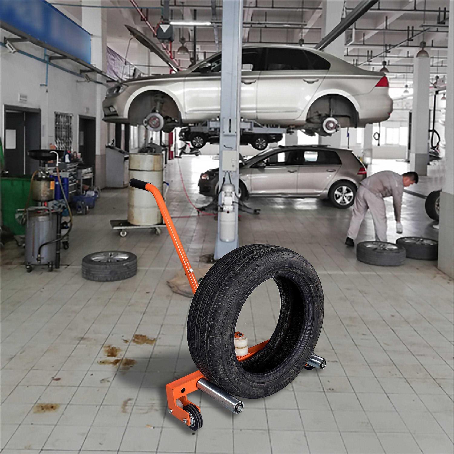 Aain AA016 Adjustable Wheel Dolly Tire Dolly for Service Shop - Cheap Fitting