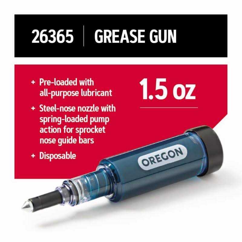 Oregon Grease Gun - Cheap Fitting