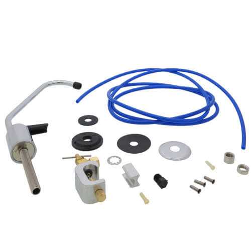 Everpure EV982010 Touch Flo Chrome Filter Gooseneck Faucet Kit - Cheap Fitting