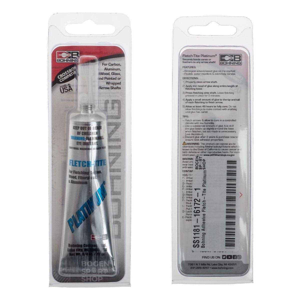 Bohning Fletch Tite Platinum - Cheap Fitting